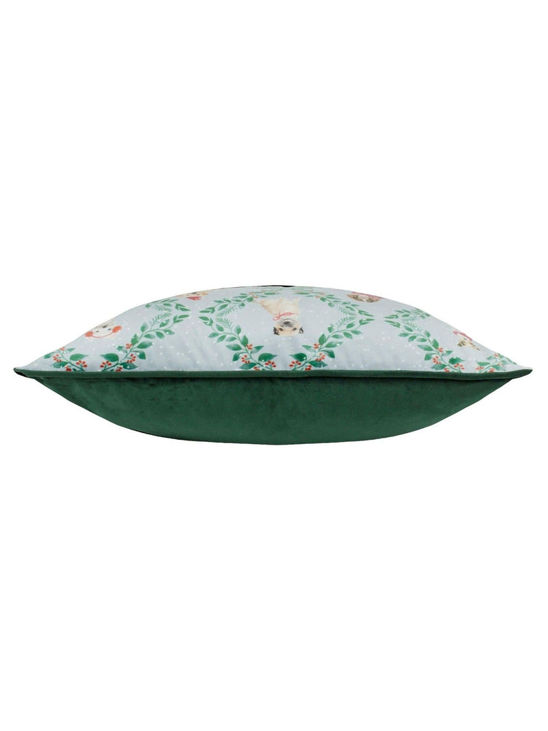 Evans Lichfield Christmas dog cushion 43cm - British product