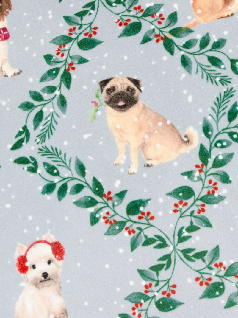 Evans Lichfield Christmas dog cushion 43cm - British product