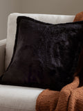 Furn Mulberry Pink Kallu Faux Fur Cushion 45x45cm