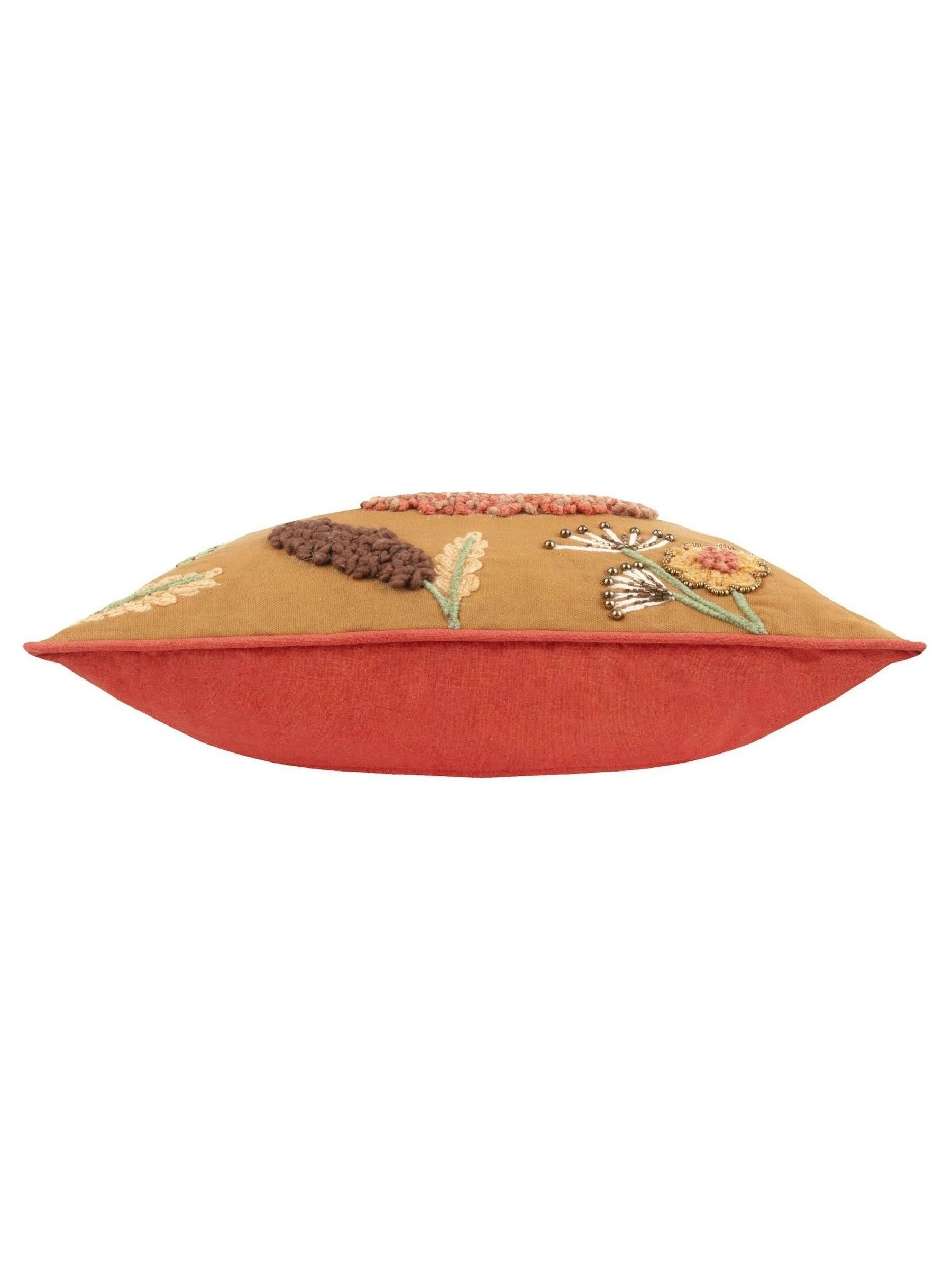 Wylder cushion Autumn Gold Mushroom Dell Embroidered 45x45cm, UK version