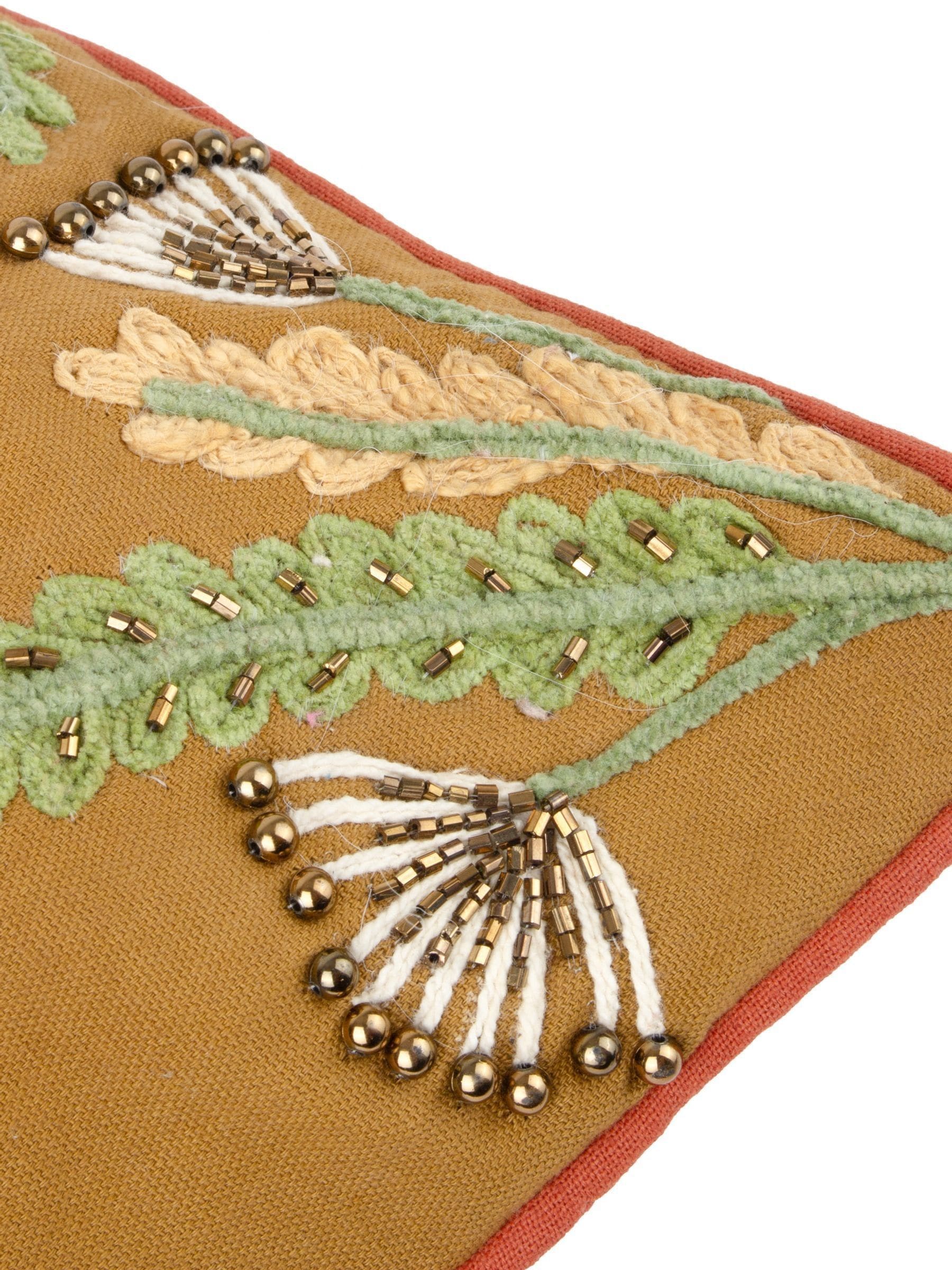 Wylder cushion Autumn Gold Mushroom Dell Embroidered 45x45cm, UK version