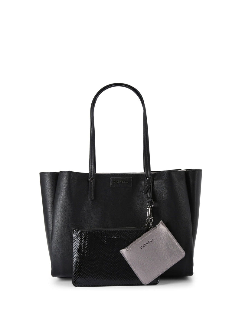 Carvela Brown Freya Triple Compartment Tote Bag With Removable Pouches