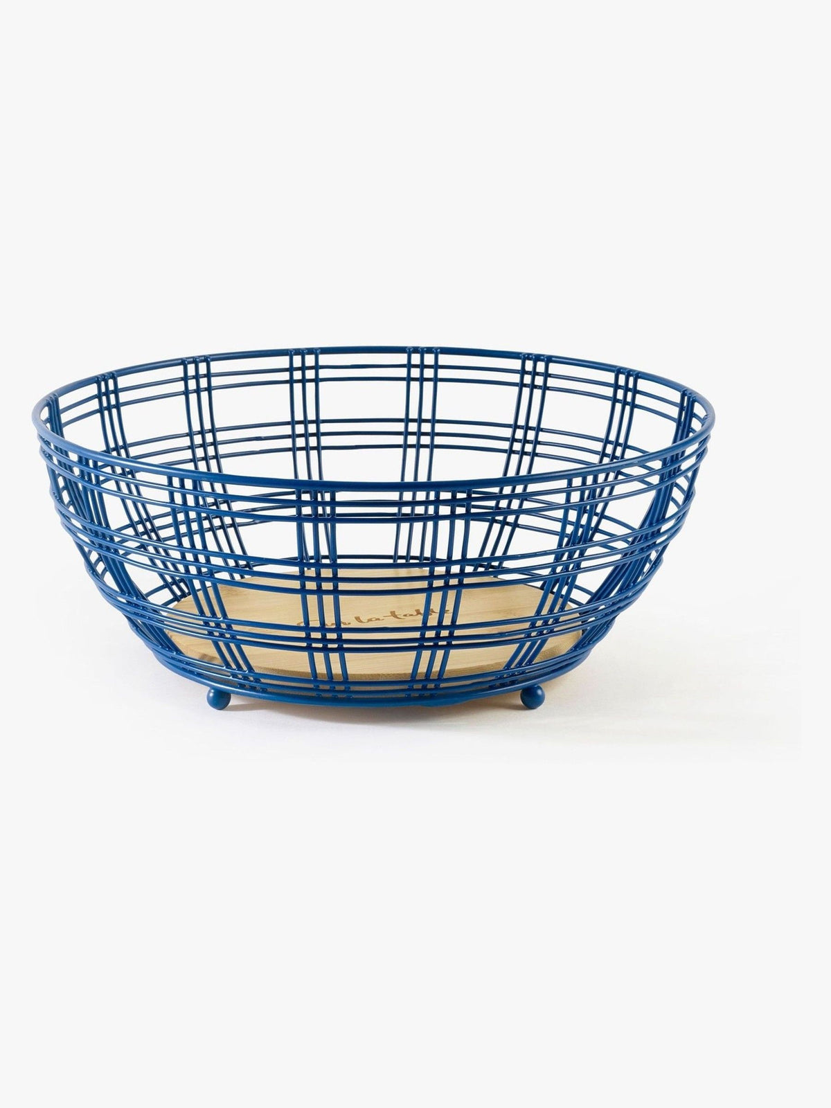 Sur La Table Blue Colour Me Happy Blue Fruit Bowl