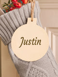Dibor grey cable knit Christmas stocking 50cm, UK version