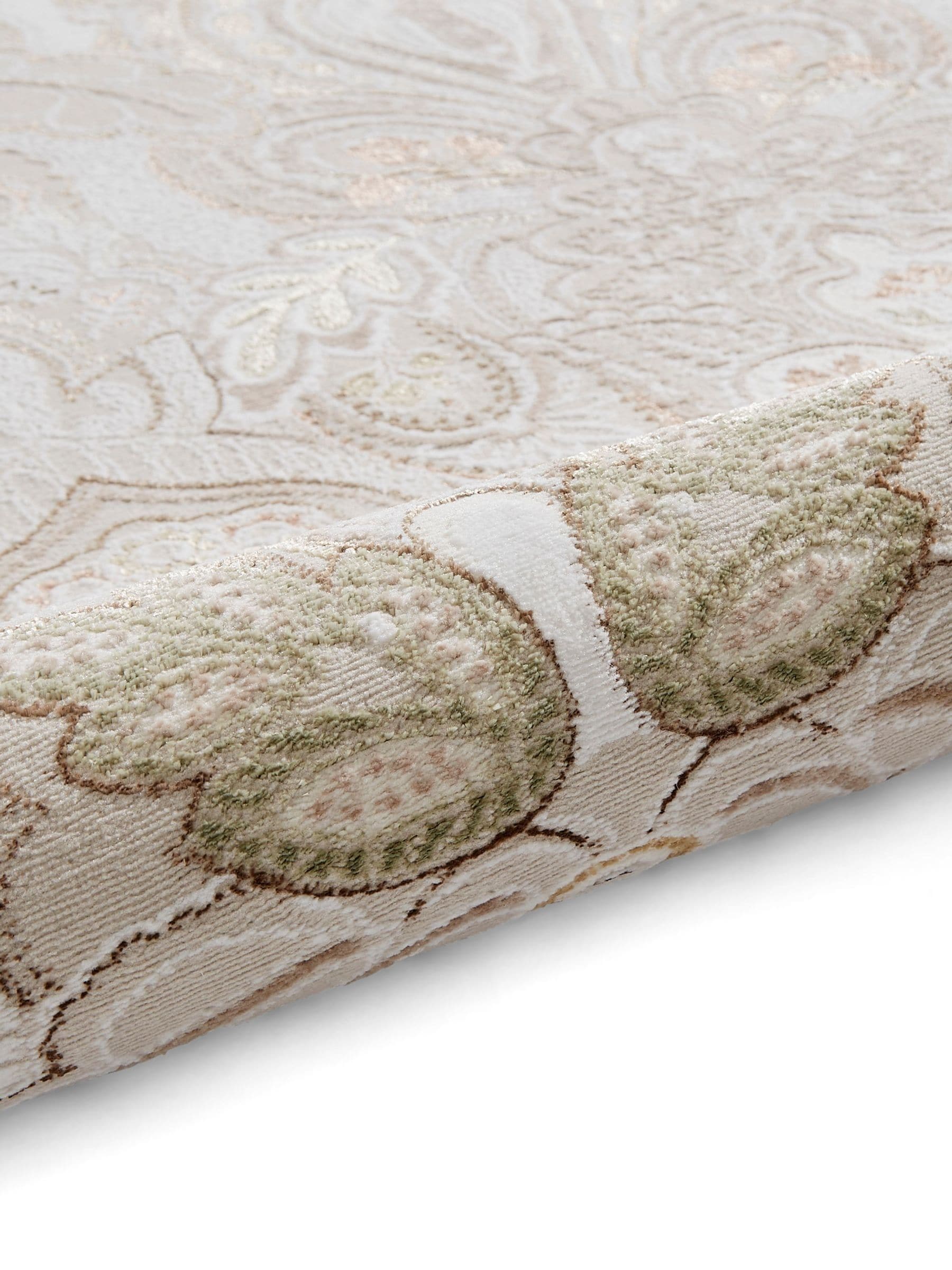 Laurence Llewelyn-Bowen bronze damask rug - British product