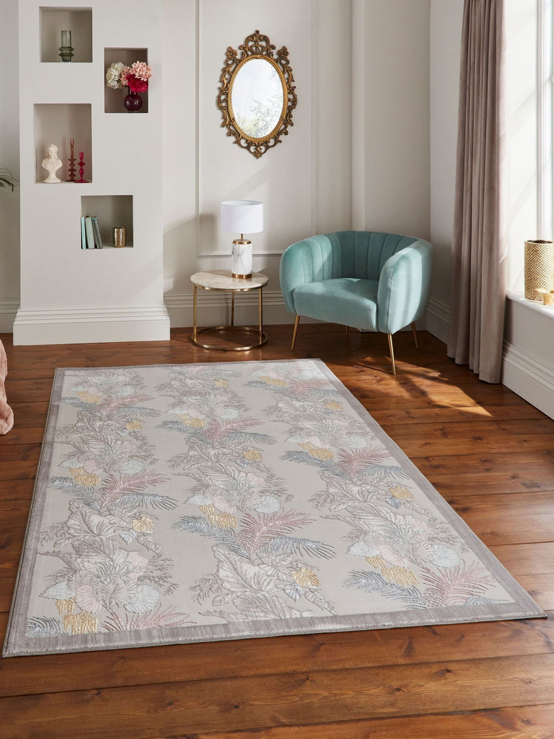 Laurence Llewelyn-Bowen tropicana faux rug, imported from the UK