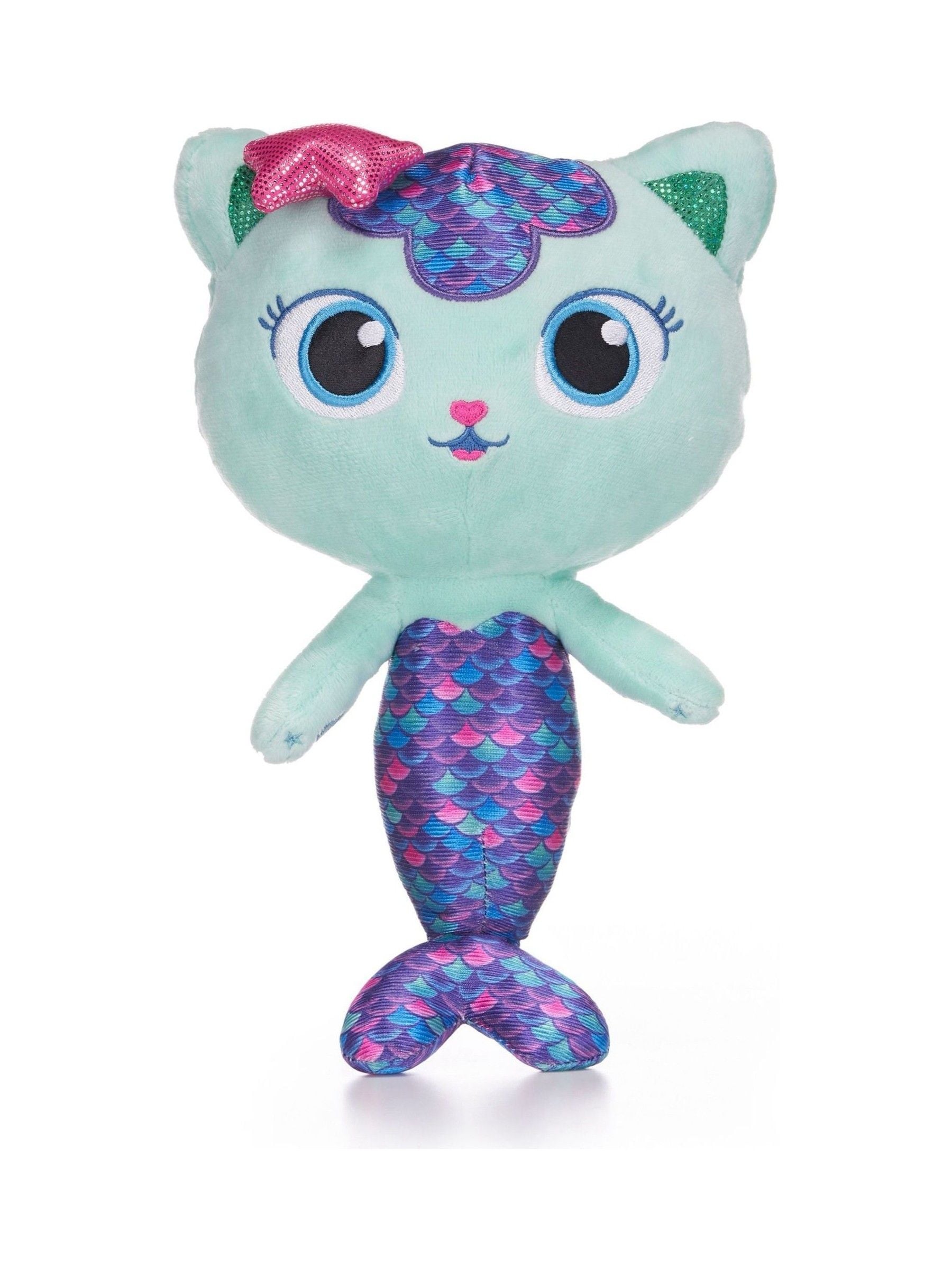 Gabby's Dollhouse Mercat soft toy 10 inch, imported from the UK