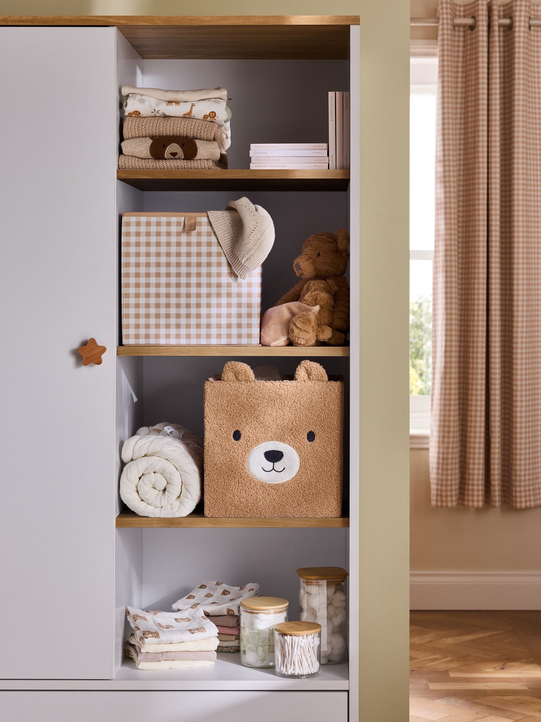 Jojo Maman Bébé bear storage boxes set of two, UK version