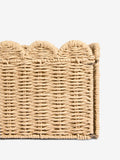 Jojo Maman Bébé natural scallop storage basket, UK version