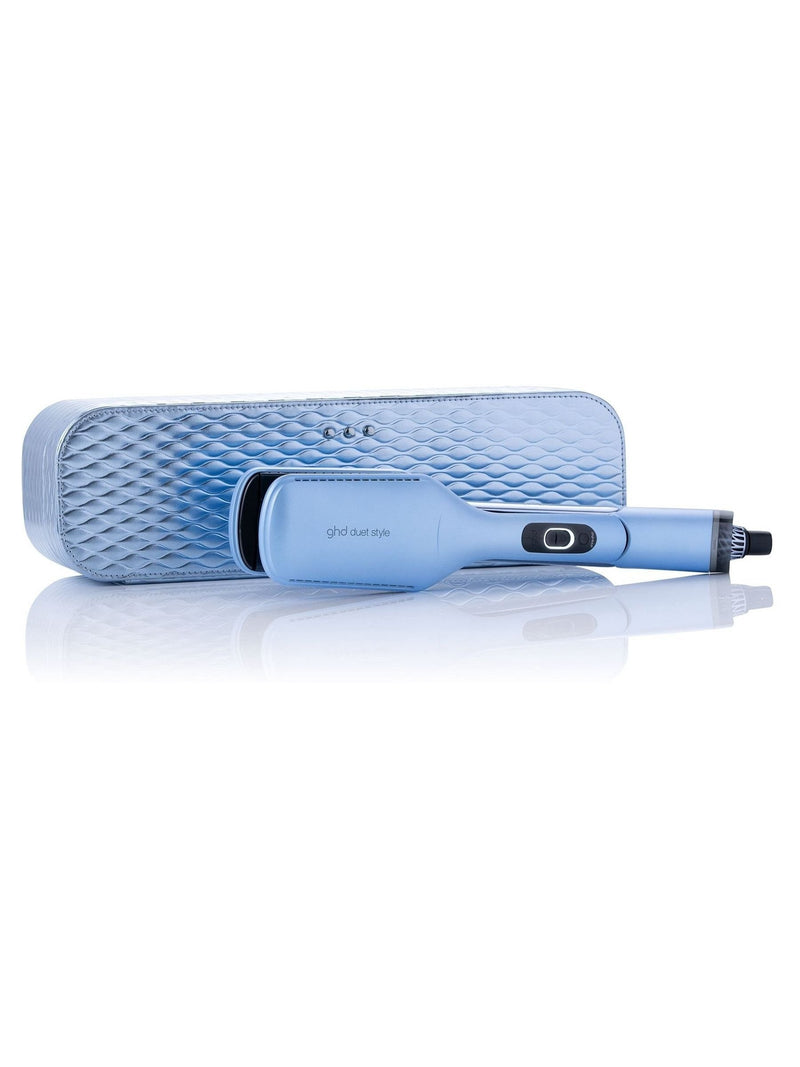 ghd Duet Style hot air styler icy blue limited edition gift set, UK version