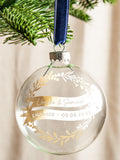 No Ordinary Gift personalised engagement bauble 8x8cm, UK version