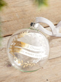 No Ordinary Gift personalised engagement bauble 8x8cm, UK version