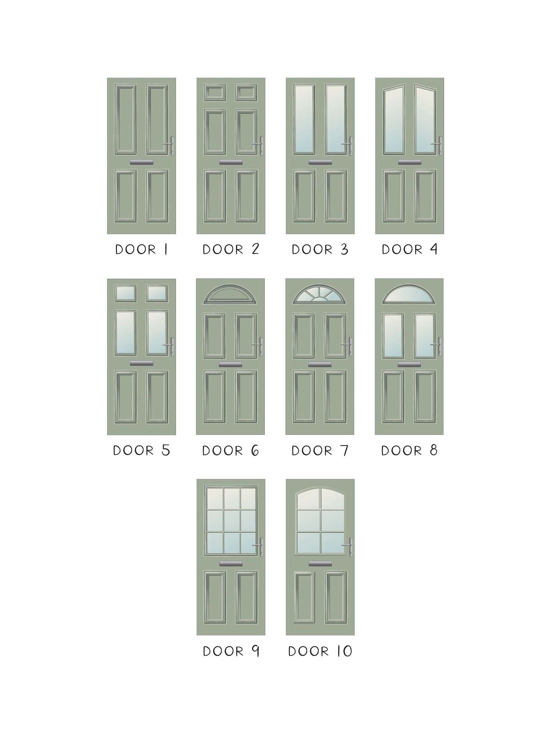 No Ordinary Gift layered wooden front door Christmas decoration 7x9.5cm, UK version