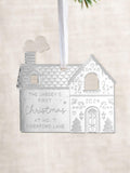 No Ordinary Gift personalised mirror gingerbread Christmas decoration, UK version