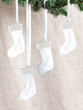 Personalised family stockings set from No Ordinary Gift (British brand)