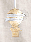 No Ordinary Gift first Christmas decoration mirror hot air balloon (British brand)