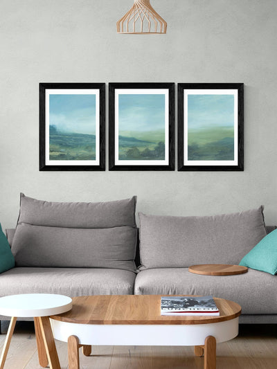 Neste East End Prints Svart Devon Triptyk Veggkunst av Dan Hobday - Kjøp online hos McGrocer