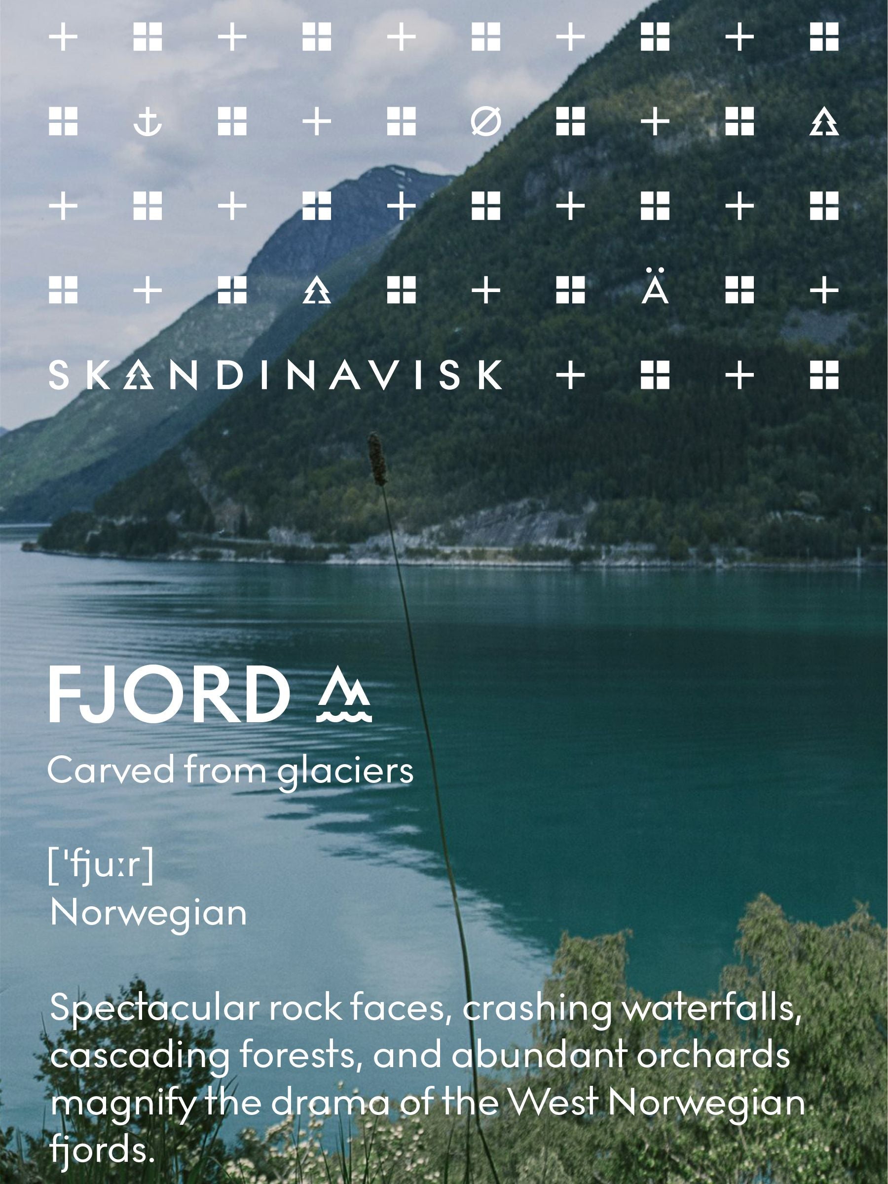 SKANDINAVISK FJORD hand cream 30ml (British brand)