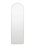 Gallery Home gold arch leaner mirror 45x150cm, imported from the UK