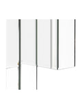 Gallery Home Silver Dalton decorative wall mirror 115cm x 100cm, UK version
