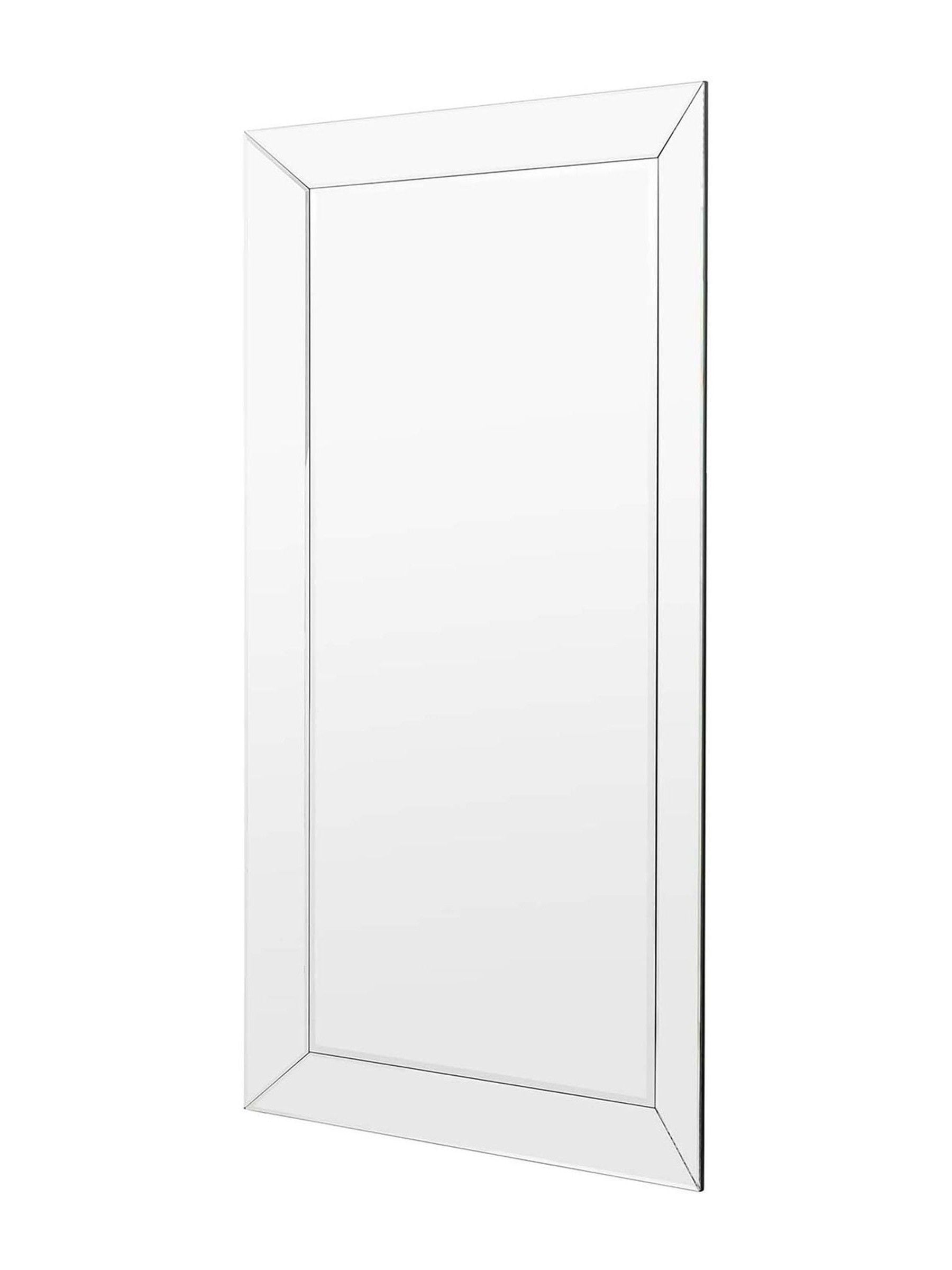 Gallery Home leaner mirror silver bevelled glass 180cm x 90cm, UK version