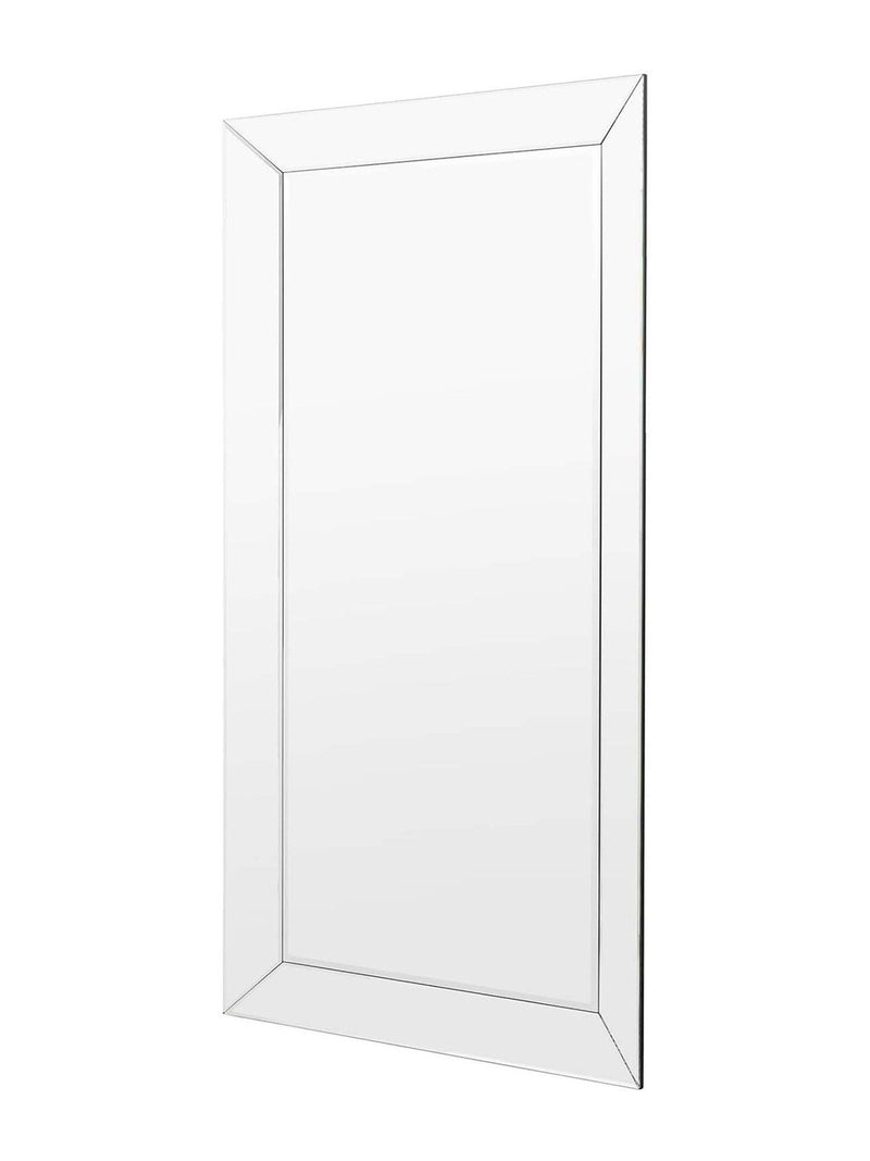 Gallery Home leaner mirror silver bevelled glass 180cm x 90cm, UK version