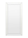 Gallery Home leaner mirror silver bevelled glass 180cm x 90cm, UK version