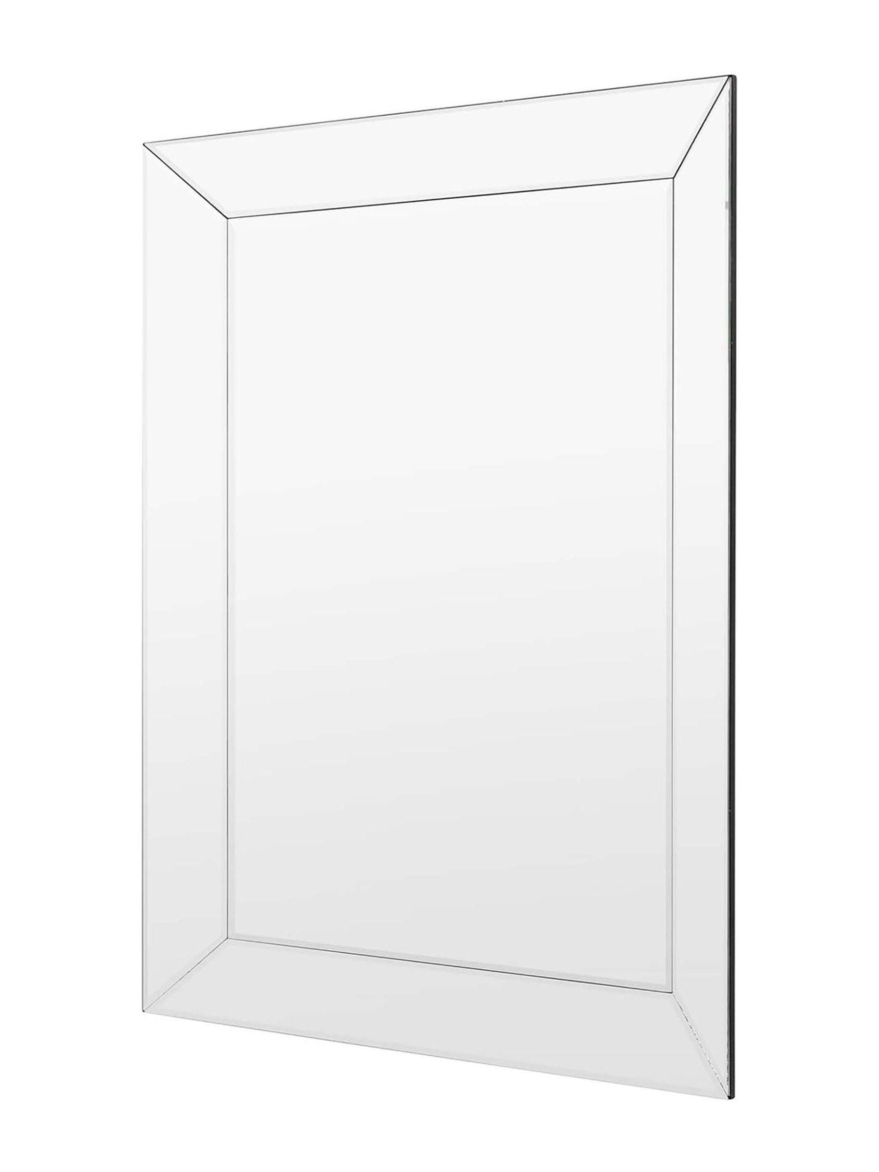 Gallery Home bevelled glass wall mirror 120cm x 90cm, UK version