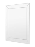 Gallery Home bevelled glass wall mirror 120cm x 90cm, UK version
