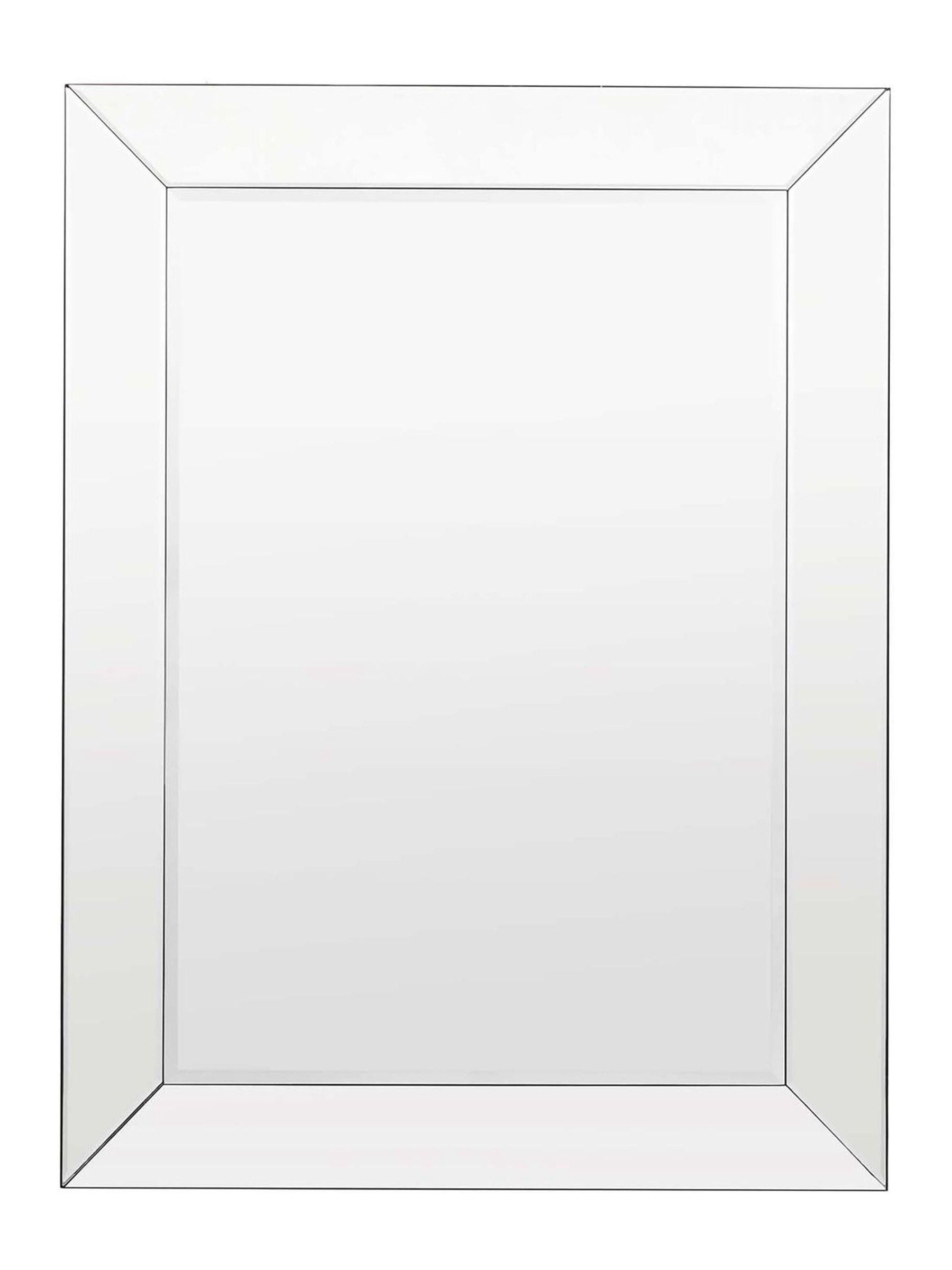 Gallery Home bevelled glass wall mirror 120cm x 90cm, UK version