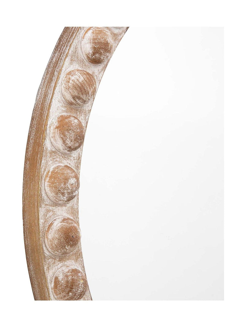 Gallery Home Natural Neath round mirror, UK version