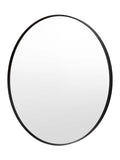 Gallery Home Black Whitland Large Round Mirror, UK version