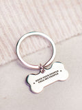 Oakdene personalised metal dog tag 4cm x 2cm, UK version