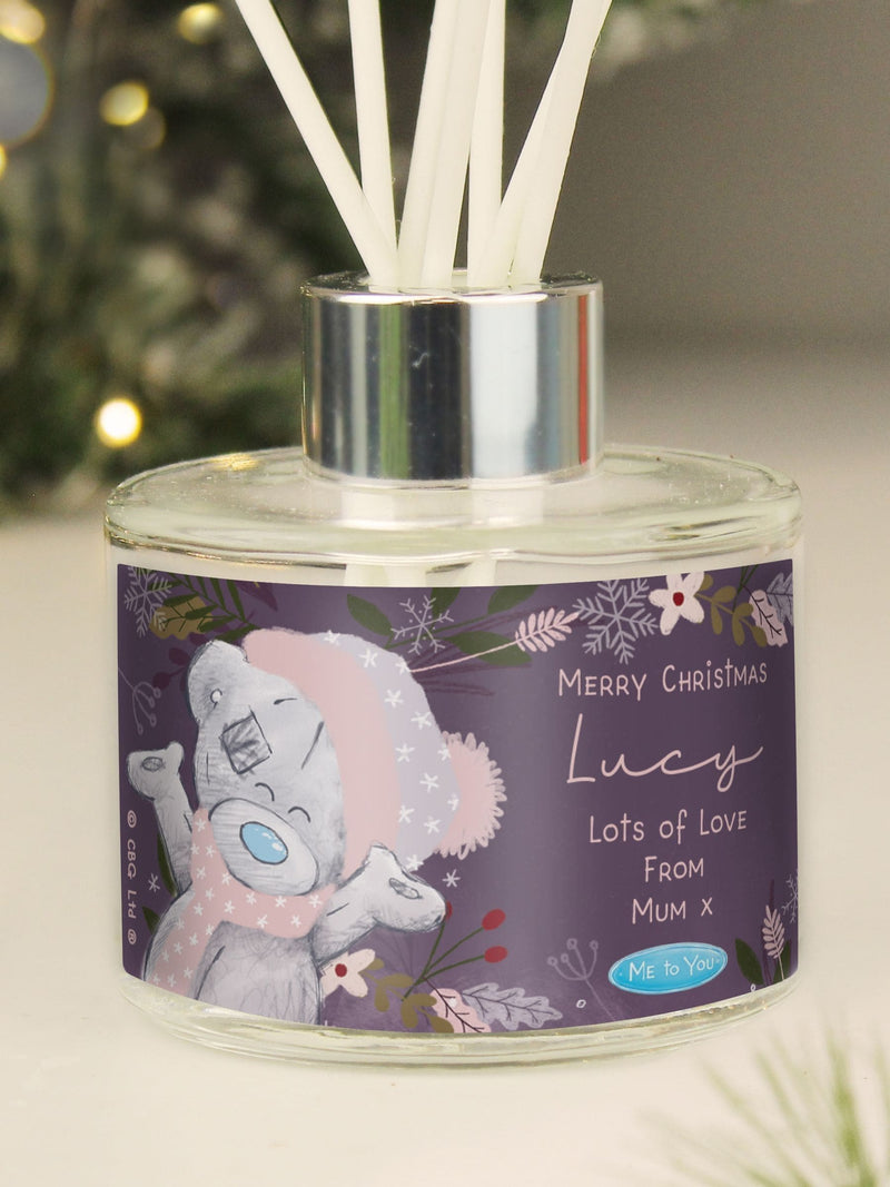 Personalised Reed Christmas Diffuser by PMC