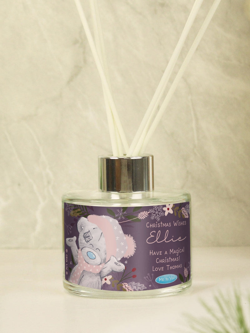 Personalised Reed Christmas Diffuser by PMC