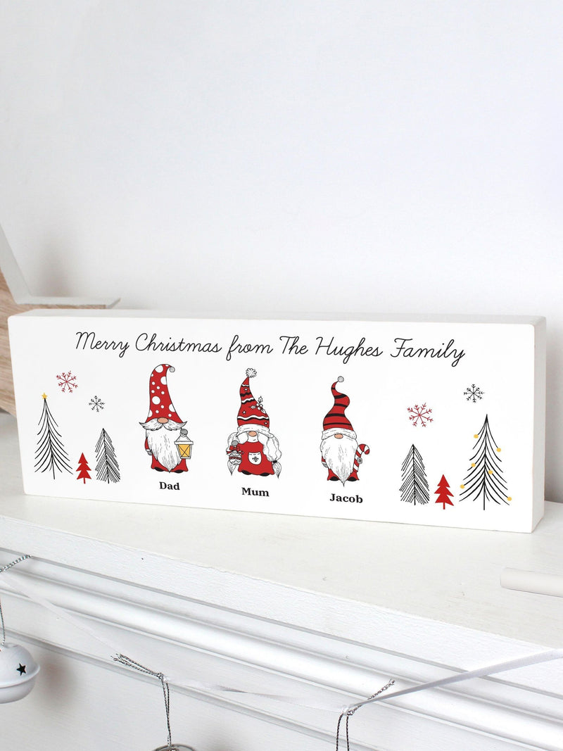 Personalised Gonk Mantle Christmas Ornament by PMC