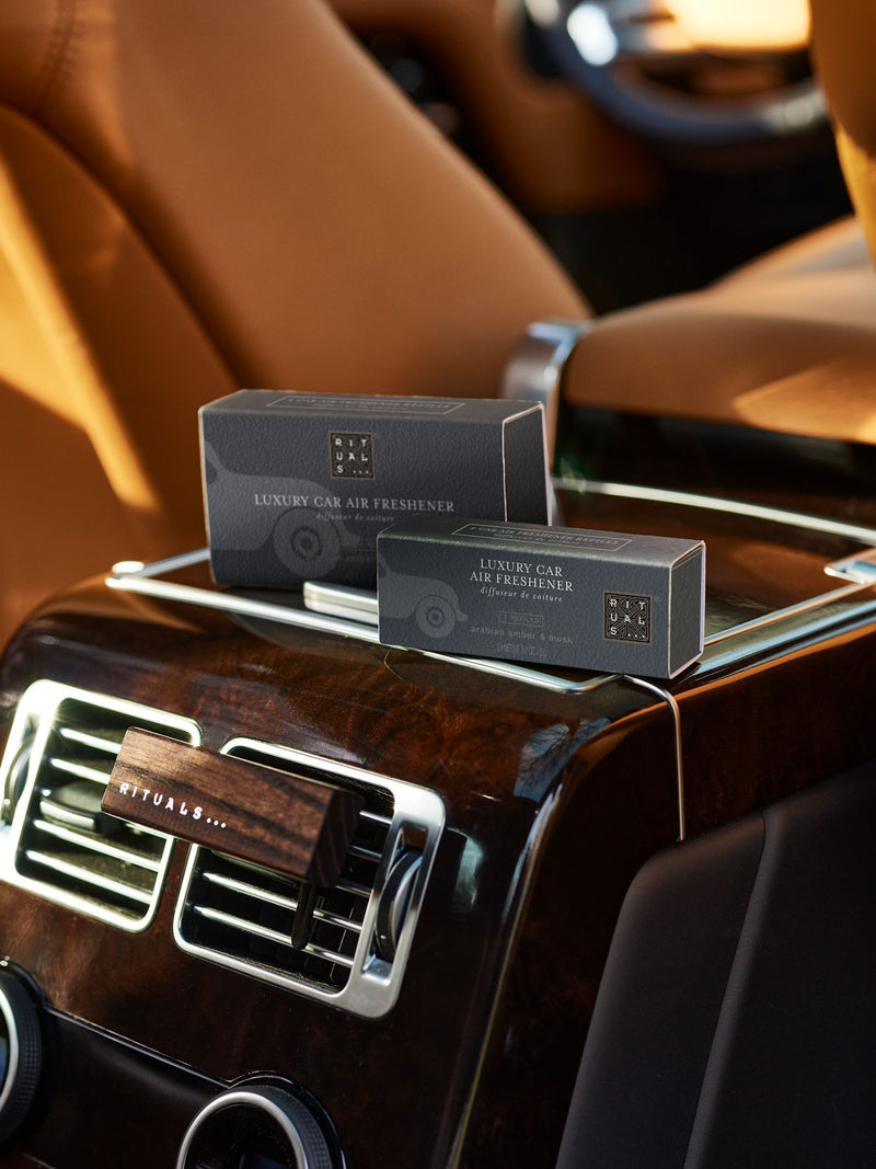 Rituals Charcoal Grey car air freshener refill 2x3g, imported from the UK