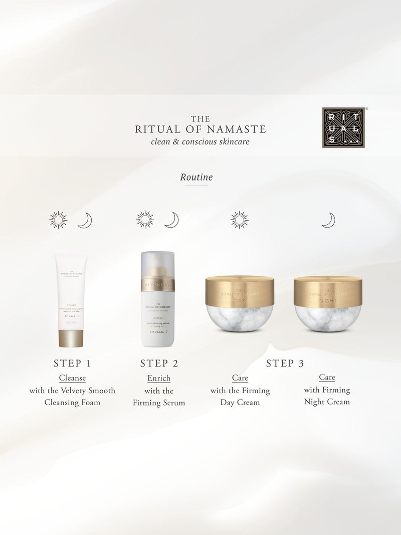 Rituals Namaste Velvety Smooth Cleansing Foam 125ml, imported from the UK