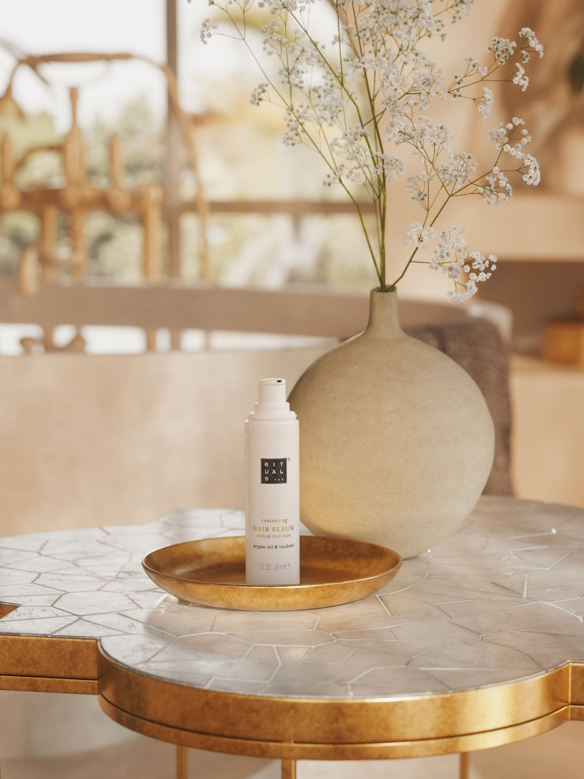 Restoring Hair Serum with Argan Oil and Tsubaki 30ml