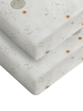 Silentnight White 100% Cotton Safe Nights fitted sheet (British brand)