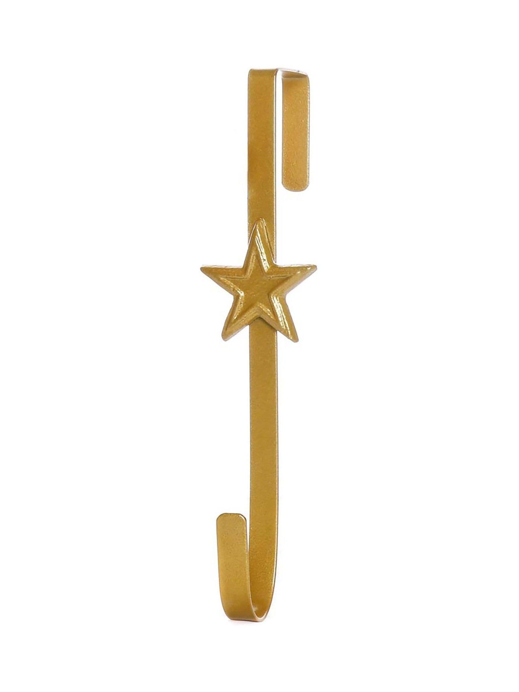 Dibor gold star door wreath hanger, imported from the UK