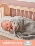 Silentnight baby blanket cellular 2 pack 75x95cm, UK version