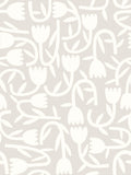 Ohpopsi Midnight Tiny Tulip Wallpaper Sample A4