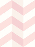 Ohpopsi wallpaper sample Ballet Slipper Illusion Chevron A4, imported from the UK