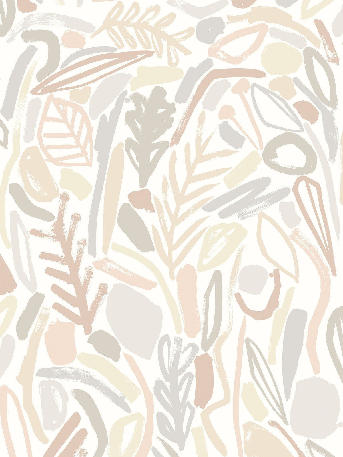 Ohpopsi Parchment Verdure wallpaper sample A4 - British product