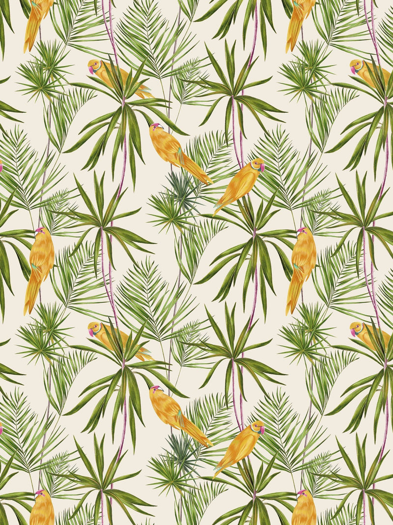 Ohpopsi Chalk Paradise wallpaper sample A4, imported from the UK