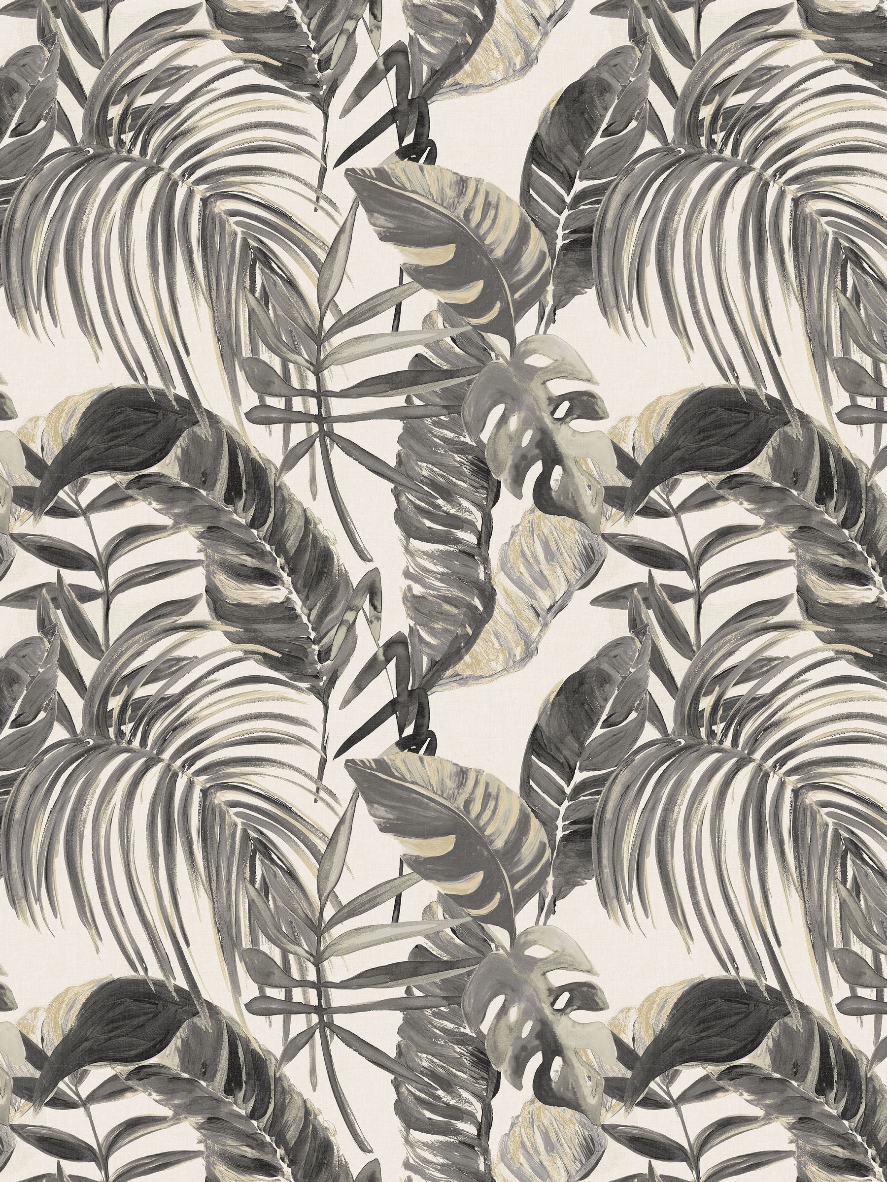 Ohpopsi wallpaper sample Palmera Turquoise A4, UK version