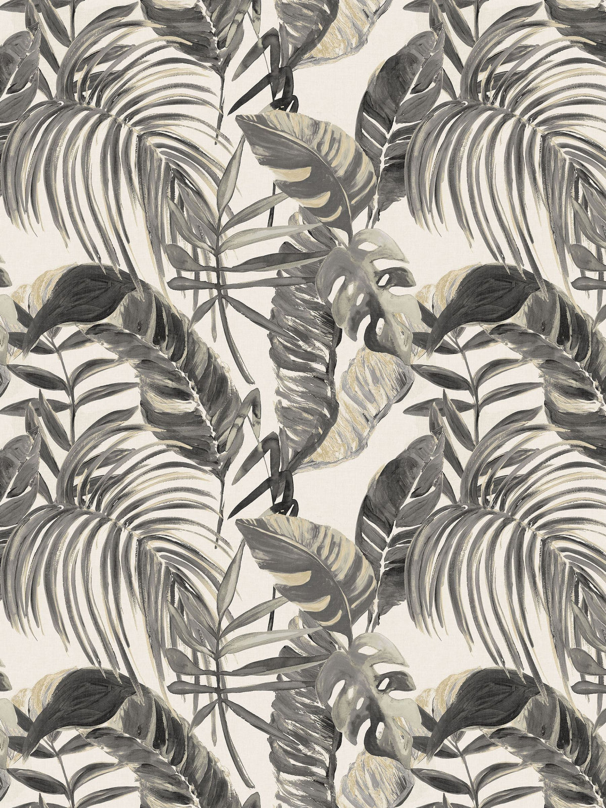 Ohpopsi wallpaper sample Palmera Turquoise A4, UK version
