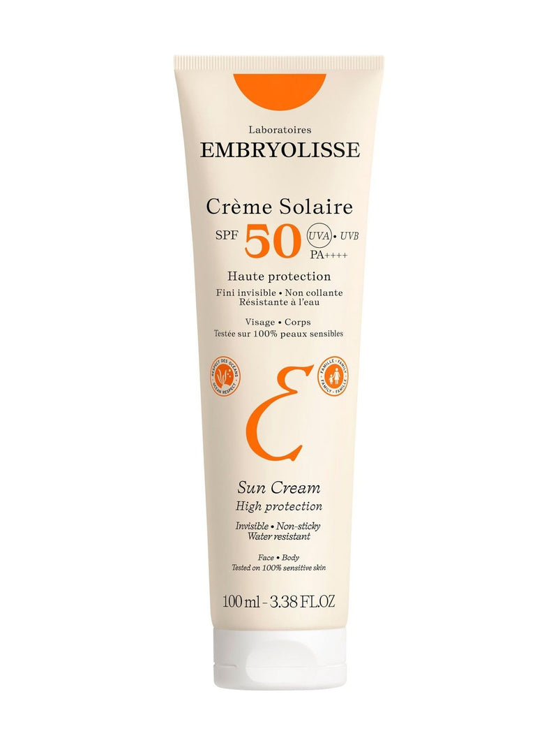 SPF 50 Sun Cream with Antioxidant Roucou Oil for All Skin Types, 100ml