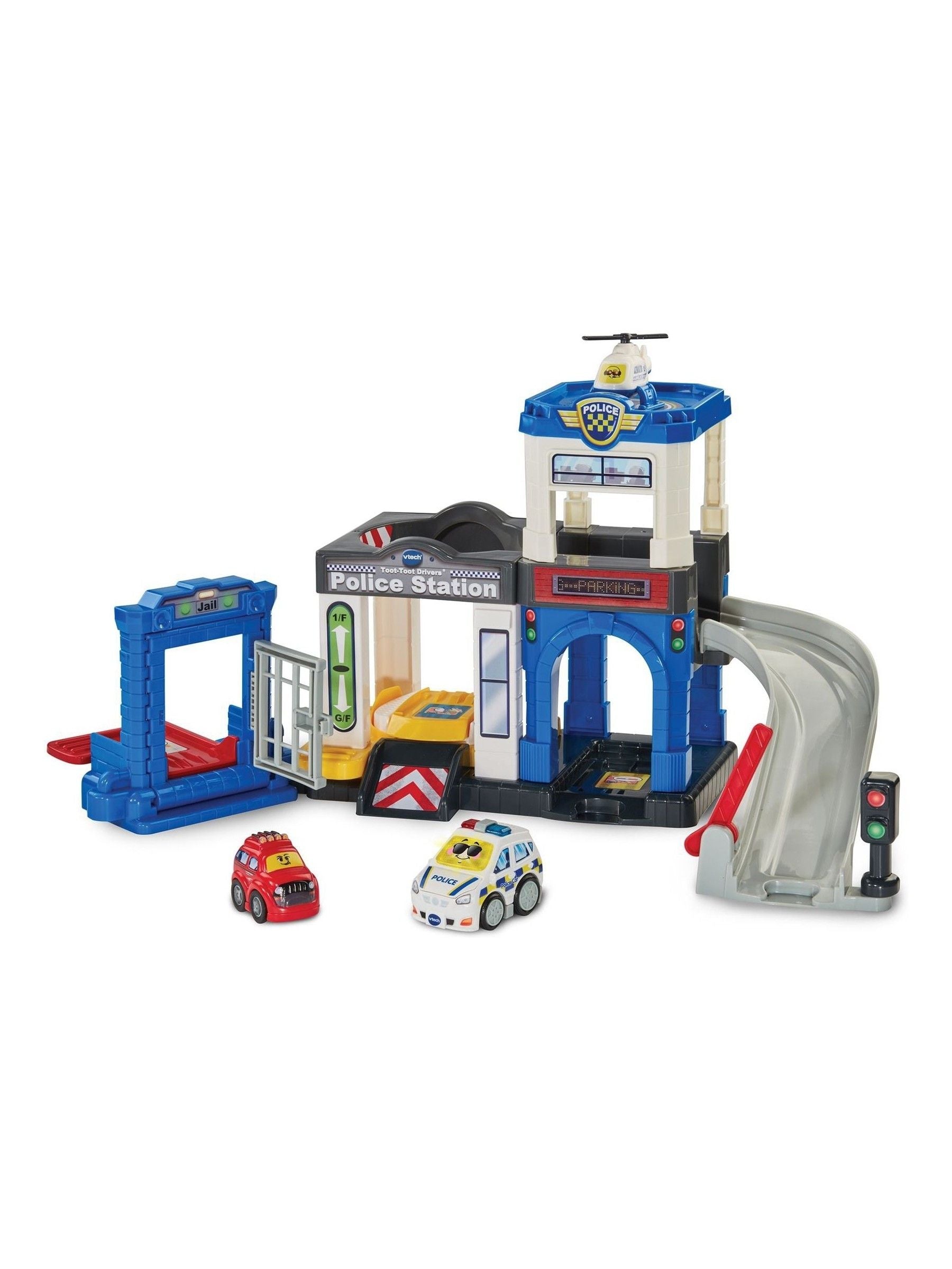 VTech Toot-Toot Drivers Police Station play set, imported from the UK